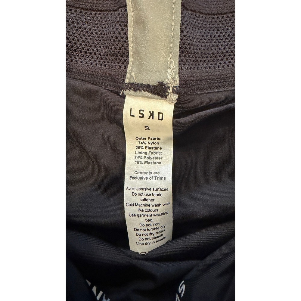 LSKD Accelerate 3" High-Rise Running Shorts Black Reflective Women Small NEW NWT - Picture 12 of 16